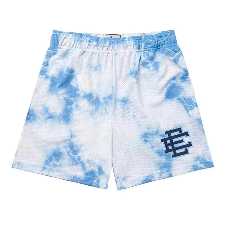 Product Introduction of *2024 New Summer Eric Emanuel EE Basic Mesh Short Classic Floral Printed Gym Shorts Men's Gym Basketball Sports Beach Shorts 4