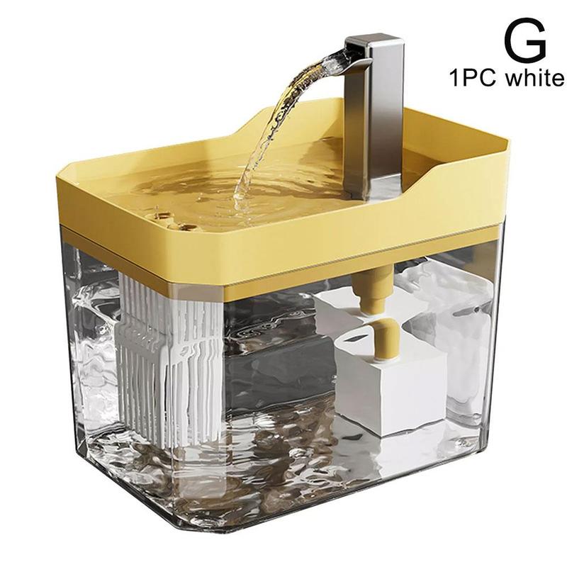 Product Introduction of Bộ Lọc Đài Phun Nước Tự Động 1.5L Cho Thú Cưng Bát Uống Nước Cho Mèo Không Tiếng Ồn Máy Rót Nước Di Động Cho Thú Cưng Cho Chó L5N2 50