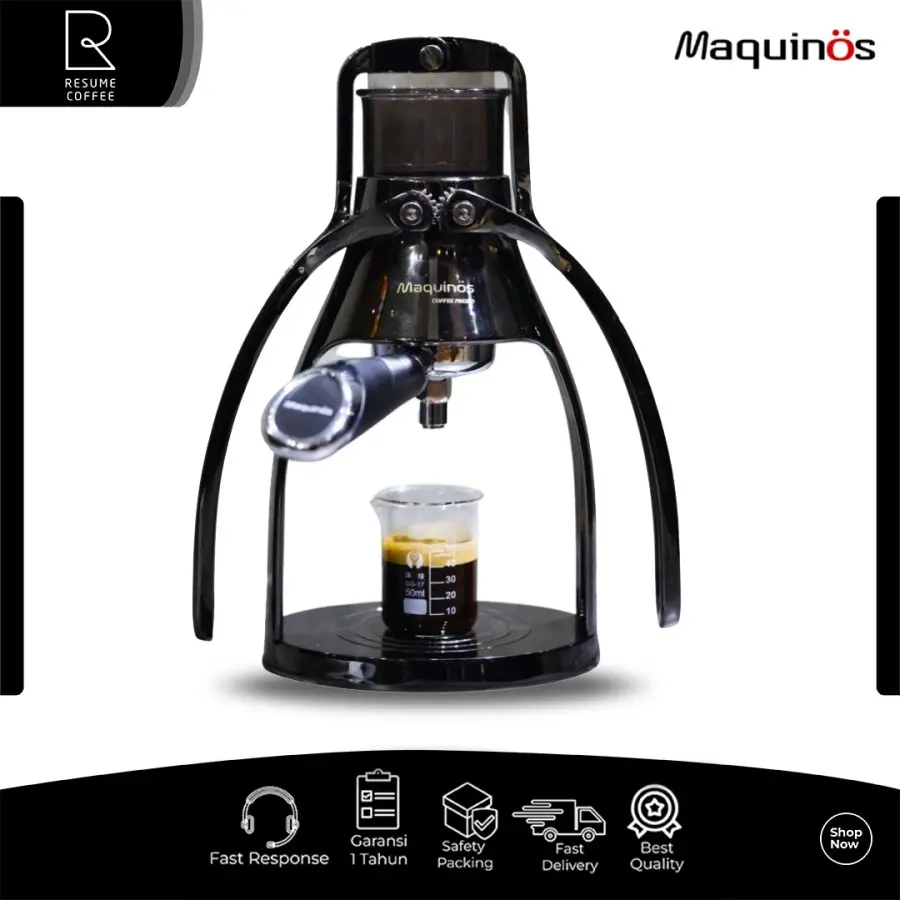 Maquinos Caferesso - Alat Pembuat Espresso Manual presso