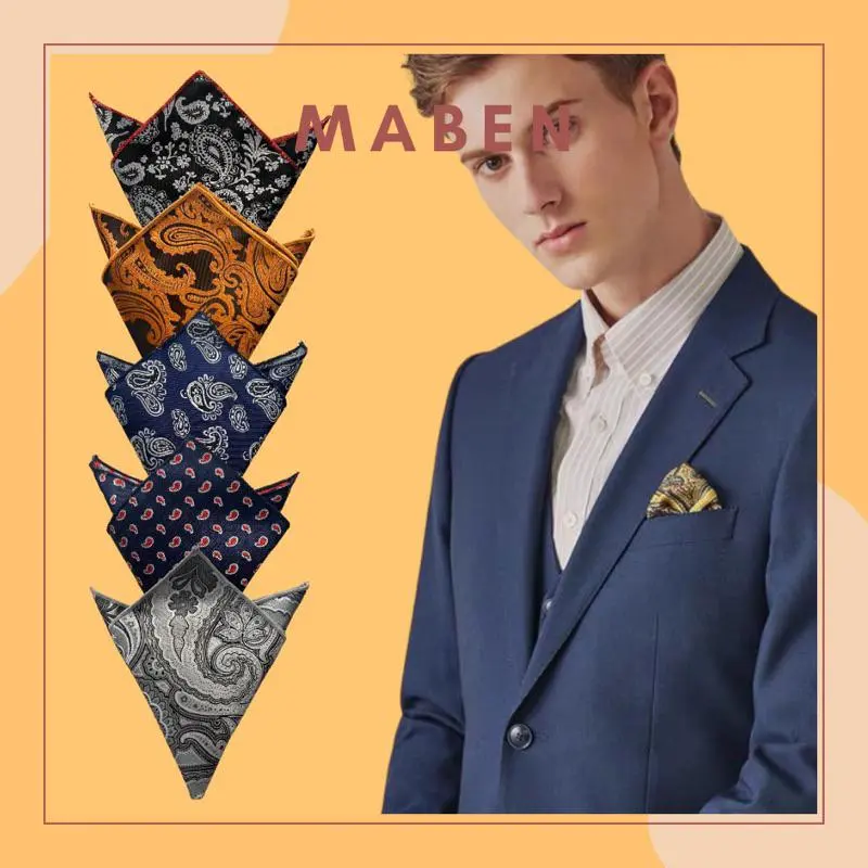Khăn nhét túi áo vest - Phụ kiện mặc áo vest - Maben