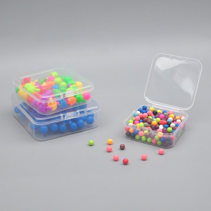 Small Transparent Storage Box (12pcs), Mini Storage Box for Small Items, Easy to Carry Small Parts, and Accessories 1