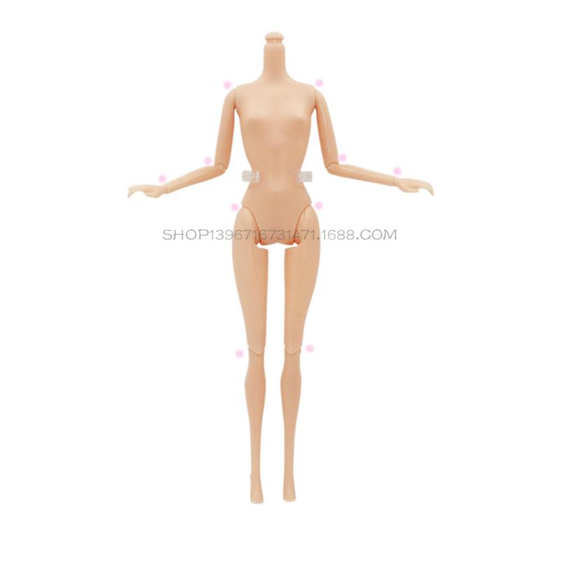 Product Introduction of [Ready Stock] NEW 30cm Barbie Body 11 Joint Regular White Skin Matte Matte Body Kids Gift 12