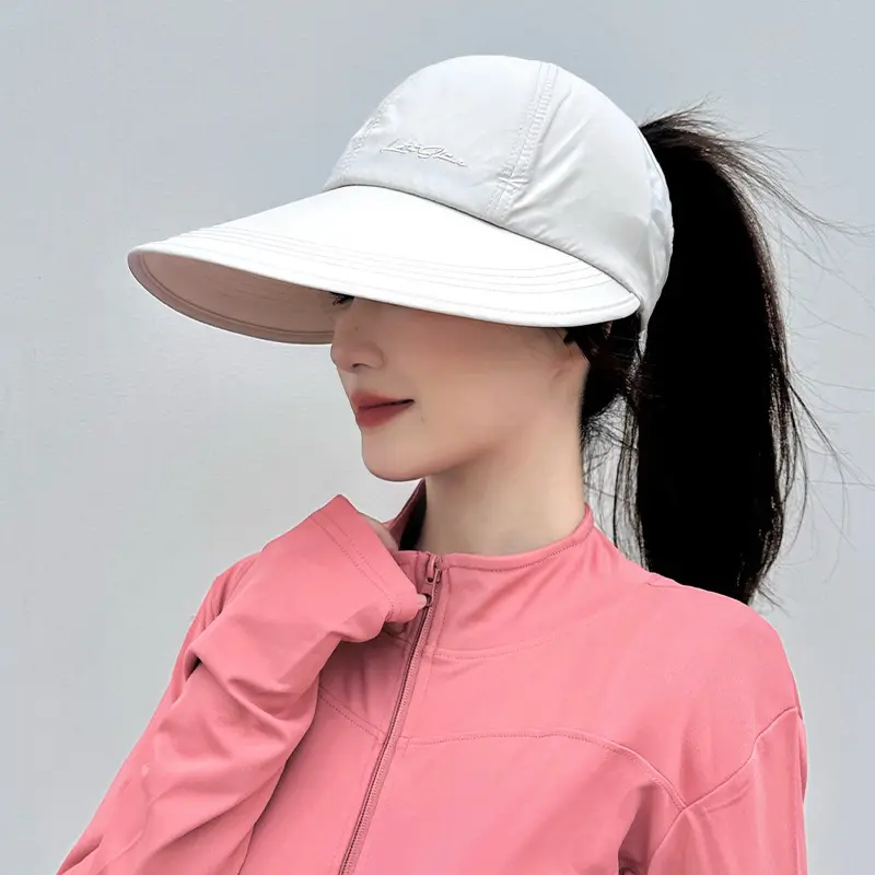 Mũ Chống Nắng, Chống Nắng, Dành Cho Phụ Nữ Vào Mùa Hè, Vành Ngoại Cỡ Nhẹ Và Thoáng Khí, Nhanh Khô, Mũ Lưỡi Trai, Chống Tia UV