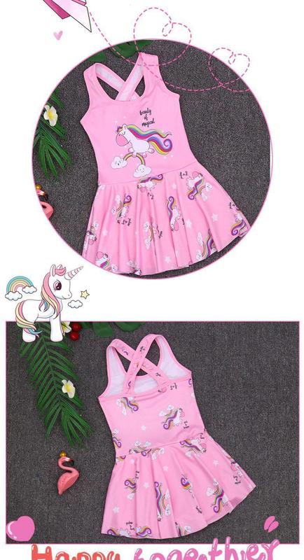 Product Introduction of Snowyprincess Children's Swimsuit Girls' Quick-Drying One-Piece Medium and Big Children 2024 New Girls' Western Style Skirt Swimming Suit 7