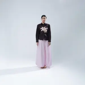 BWBYAZ - Caroline Blooming Shirt Kemeja Panjang Wanita