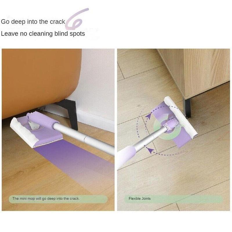 Automatic Cloth Changing Mini Mop, Hands-Free Mini Mop Compatible With Face Towels, Compatible B2P2 7