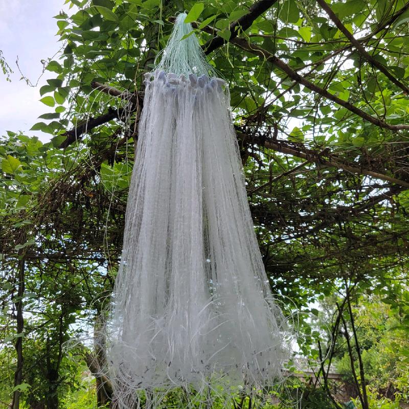  LƯỚI THẢ LÌM KÌM LÒNG TONG CÁ SƠN SẶC NHỎ THẢ NỔI 1 MÀNG DÀI 30m CAO 50cm CHÌ NHẸ. 