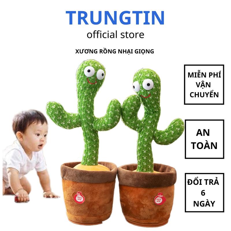 Cây Xương Rồng Nhảy Múa cho trẻ em 120 Bài Hát Có Đèn, Biết Nhại Giọng Nói Theo Vui Nhộn