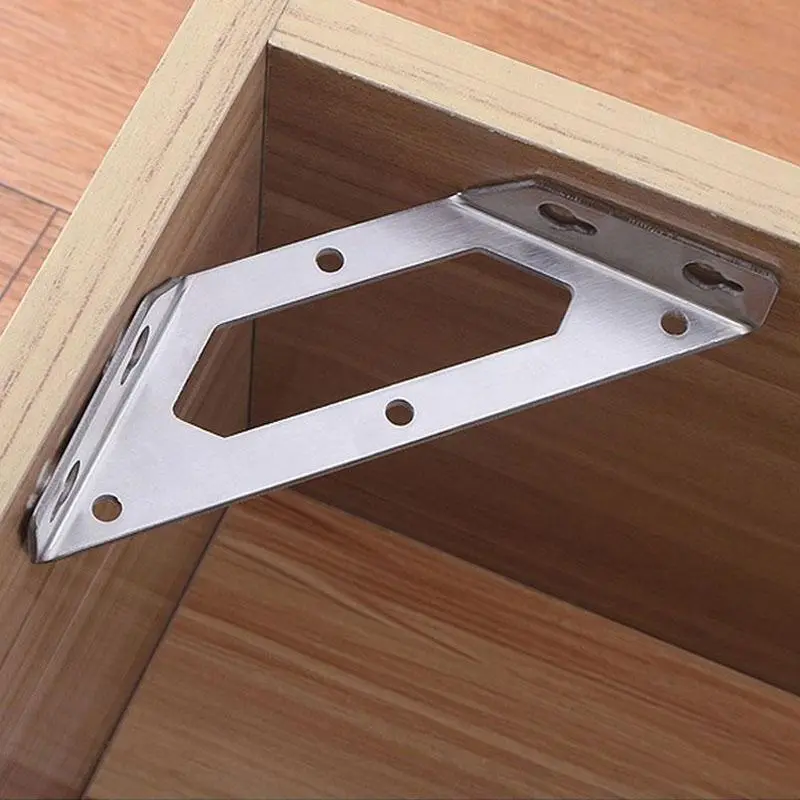 Stainless Steel Angle Bracket, Universal Angle Code, Furniture Bracket Joint, Suitable for Furniture Tables, Chairs, Beds and Cabinets 3
