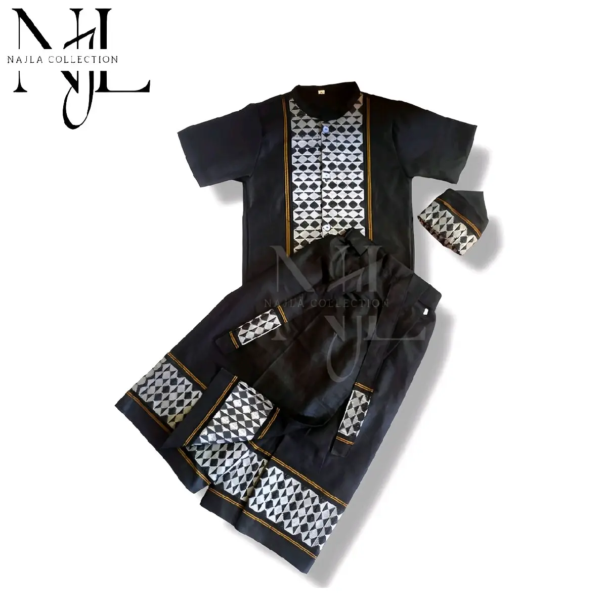 Setelan Koko Anak Sarkoci 1-14 Tahun Baju Peci Celana Sarung Muslim Doby Sabuk Terbaru Motif Sarcel Panjang