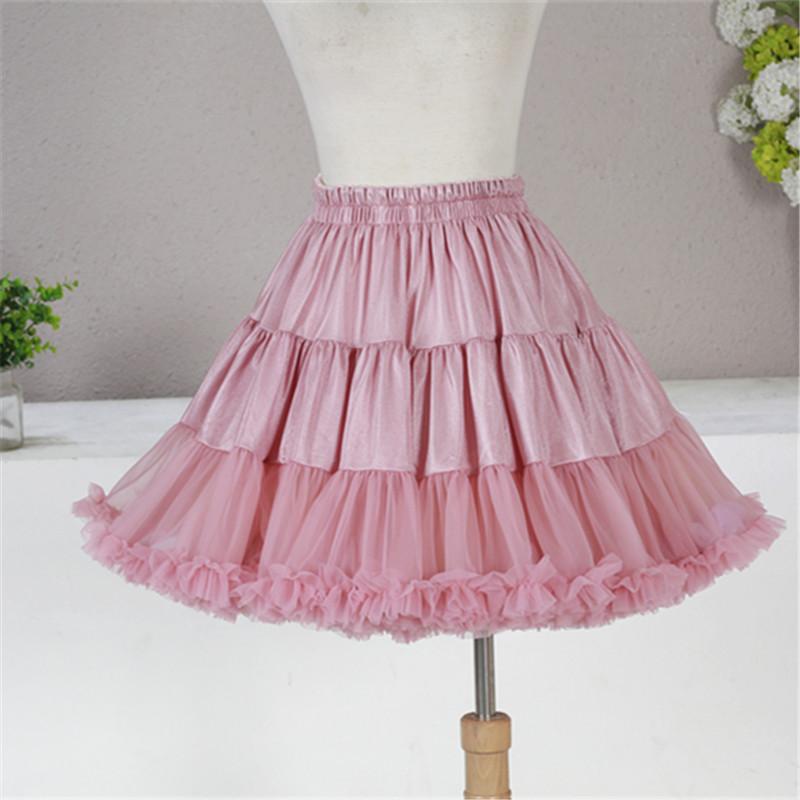 Product Introduction of Plus Size TUTU skirt lolita skirt support rainbow fart parent-child soft yarn lolita dress cotton candy mesh half skirt 5