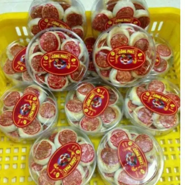 Bánh pía mini không trứng siêu ngon hộp 20 cái cake Food Thức Ăn Ăn Vặt - ăn chay được 3