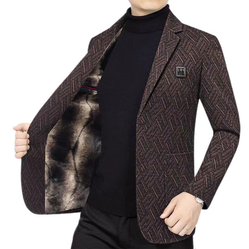 Áo vest dạ nam với chất liệu dạ lông cừu AK272 Menswear Nhung