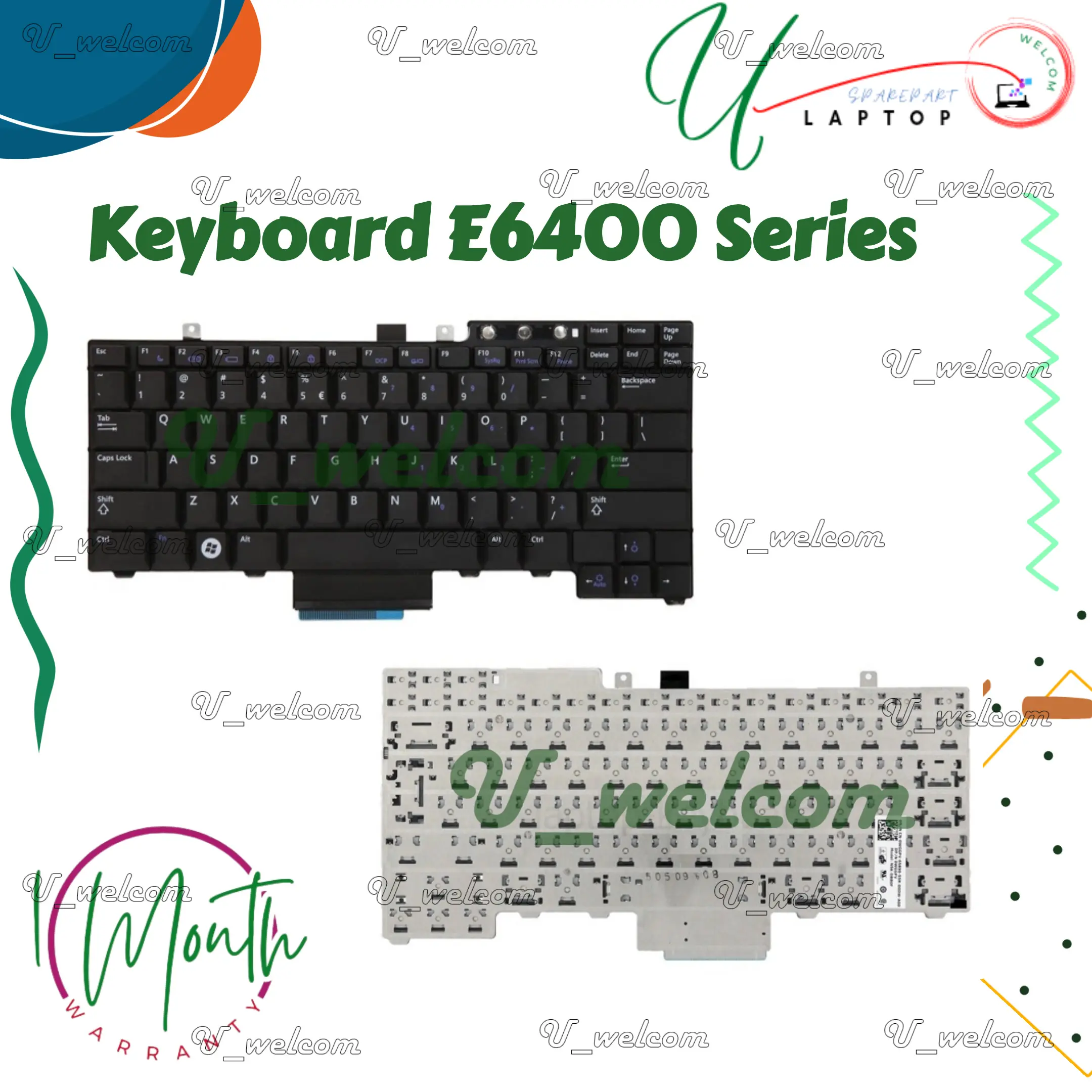 Keyboard Latitude E6500 E6510 E6400 E5400 E5410 E5510 E6410 Series