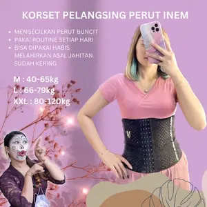 KORSET PERUT BIKIN LANGSING Korset Shapewear Stagen Waist Korset Shapewear