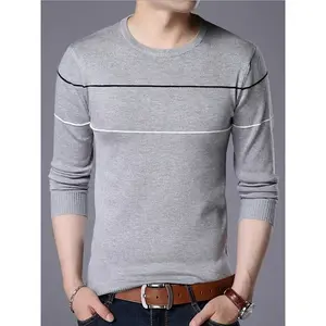 Sweater Rajut Pria/ SWEATER RAJUT VALDO STRIP 12 GET TRIBAL PREMIUM QUALITY