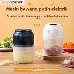 Pemukul bawang putih elektrik, boleh dicas semula, alat dapur berguna, pengisar bawang putih isi rumah, pemproses makanan tambahan kecil, penarik bawang putih