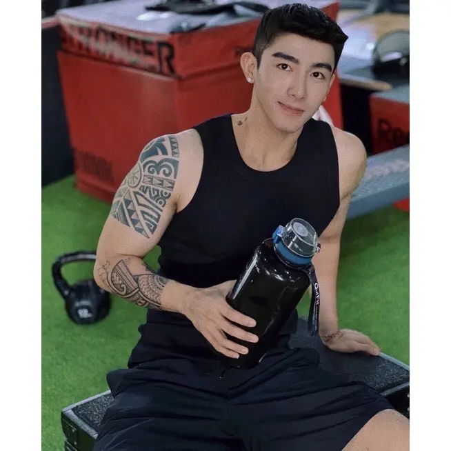 Áo thun nam sát nách vải bo gân [Mã 08] Menswear Cổ Tròn 5