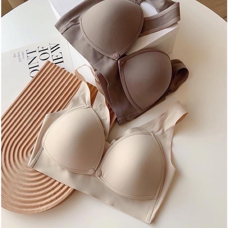 Áo Ngực Bà Bầu mẫu mới 2025 chất liệu su non cho con bú và sau sinh không gọng nâng đỡ chống chảy sệ cho mẹ bầu 165