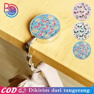 Gantungan Tas Di Meja Anti Lengket Table Hook Hang Metal Handbag