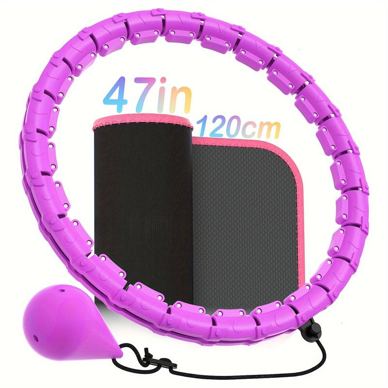 Adjustable Weighted Infinity Fitness Hoop With 24 Detachable - TikTok Shop