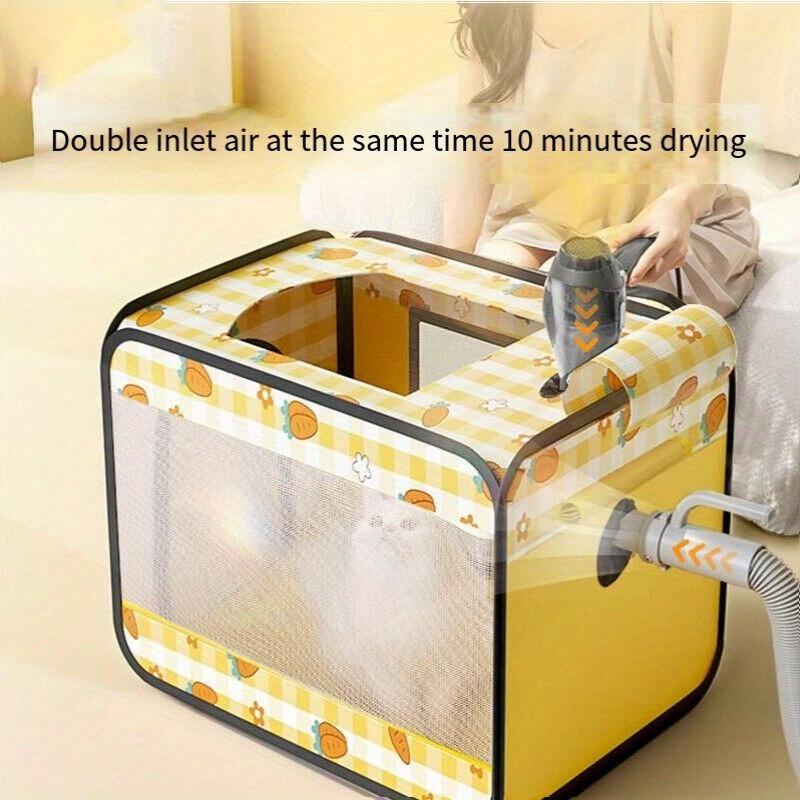 Pet Folding Pet Blower Heater Drying Box Cat Dog Dryer Cage Cat Dog Dry Room 4