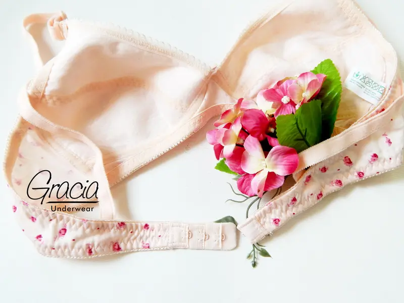 BRA / BH REMAJA PLUM 236 size 32 - 38 Bunga Motif 2