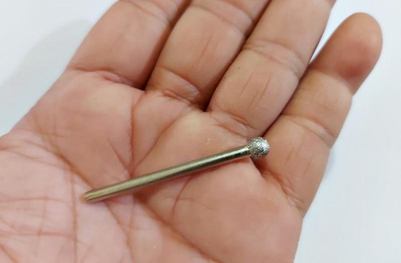 Product Introduction of 1pc diamond ball head 4mm mata bor ukir grafir batu kaca keramik metal 8