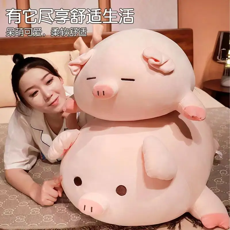 Búp Bê Lợn Dễ Thương, Ragdoll Đồ Chơi Nhồi Bông, Siêu Mềm, Thích Hợp Cho Giường Ngủ, Lý Tưởng Cho Bé Gái, Quà Tặng Sinh Nhật, Năm 2024 5