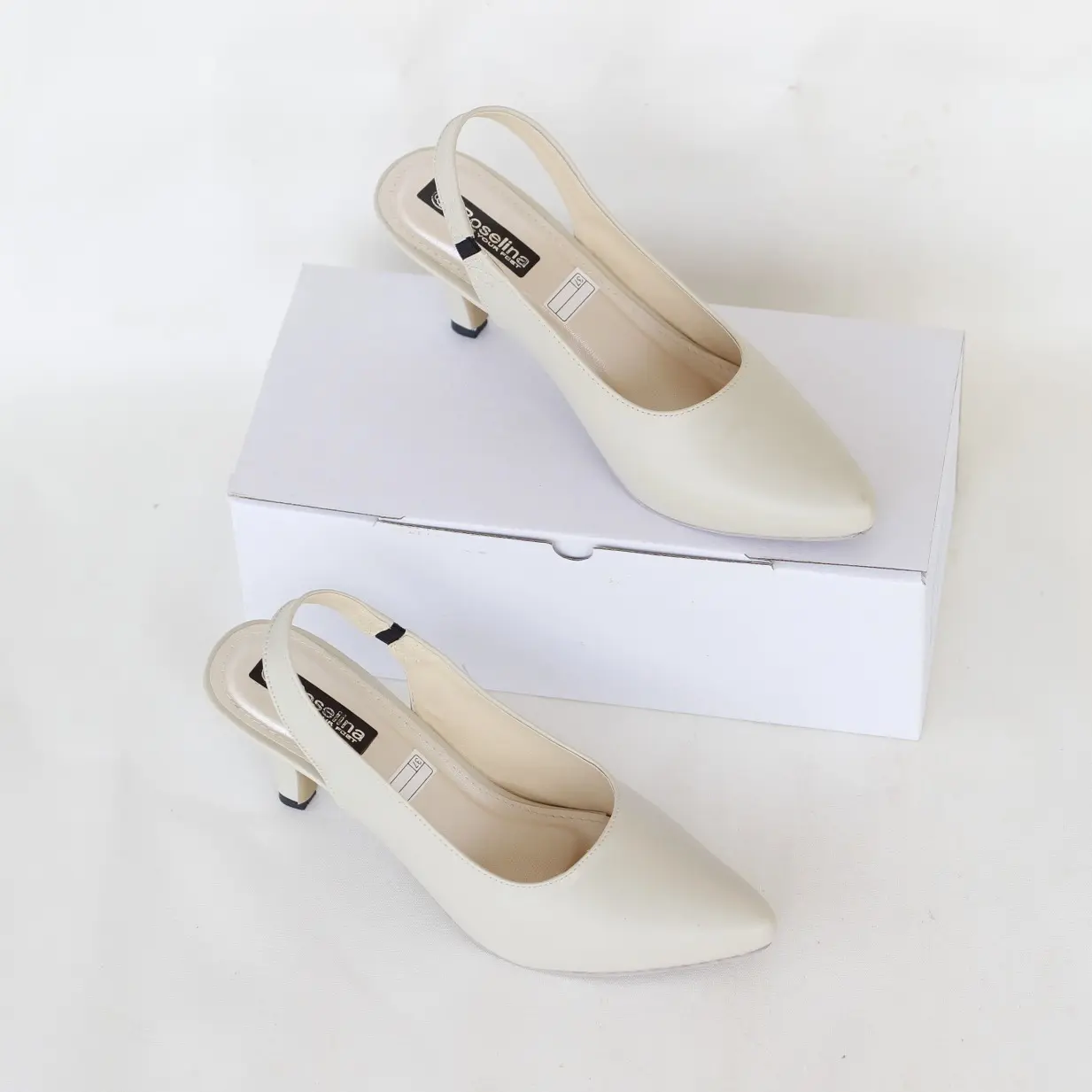SEPATU POLOS WANITA HAK 7CM Heels Shoes High