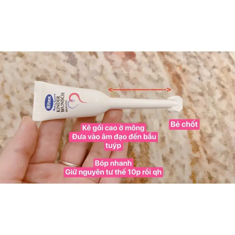 Tuýp Tạo Môi Trường Kinder Wunsch Ritex (tuýp) 2