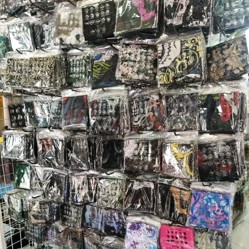 Grosir!! Masker buff bandana serbaguna lusinan isi 12pcs