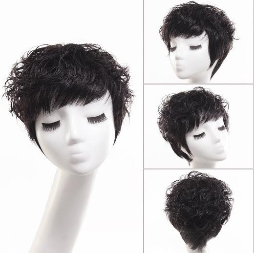 Product Introduction of 100% Human Hair Wigs For Women Short Wig Hair Modern Style Full Hand Woven Fashion Type For Female Gift For Mother 16