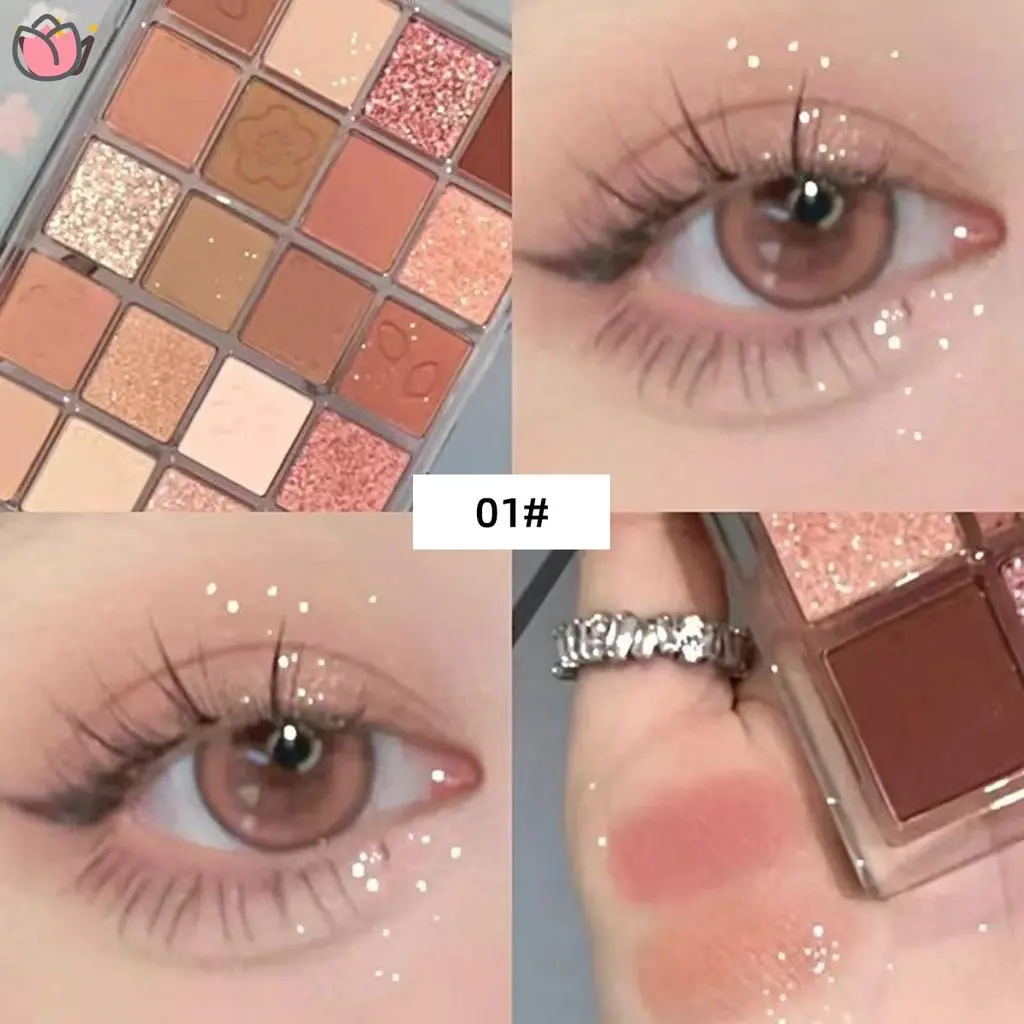 Cherry Blossoms Dance 20 Color Eyeshadow Palette Matte Eyeshadow Palette LQZ