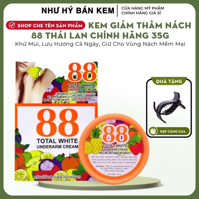 Kem 88 Thái Lan 35gram + kẹp tóc Hỗ Trợ Sáng Da  Làm Đẹp Da Dưỡng Da Body