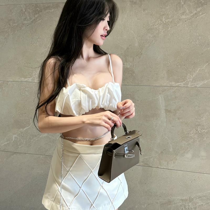 Maikaa Studio - set áo cúp ngực và chân váy đính đá -  Janet Set 4