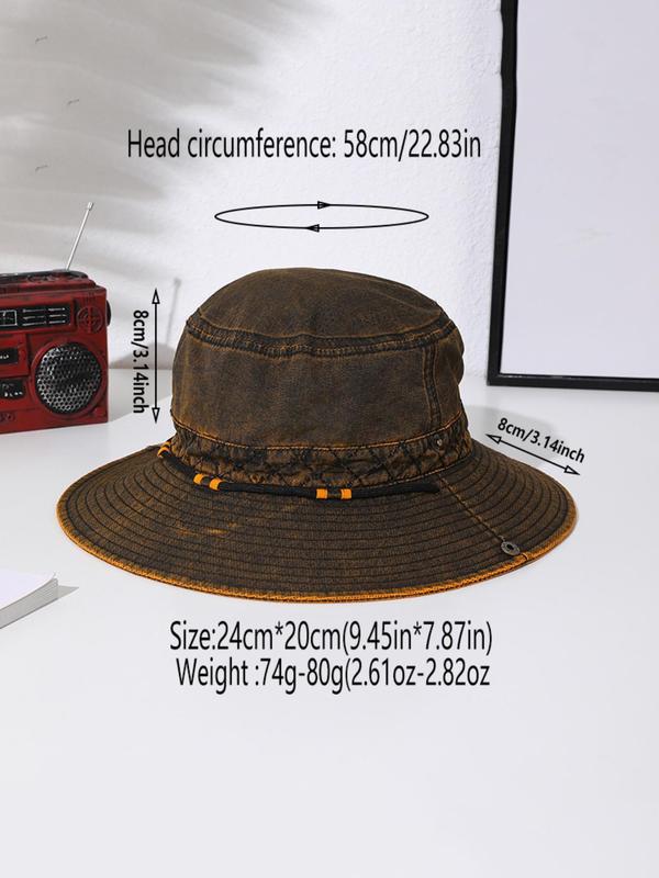 Outdoor Mountaineering Recreational Fisherman Hat, Casual Outdoor Sun Protection Cap, Fashion Accessories for Men & Women 1