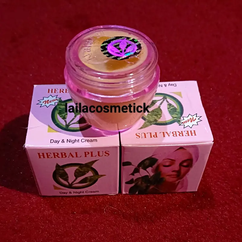 cream wajah natural herbal plus logo halal 0