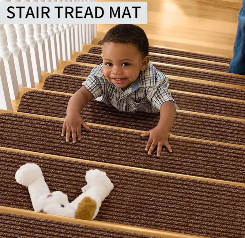 Keset Tangga Anti Selip Dekorasi Tangga Rumah Stair Tread Mats 0
