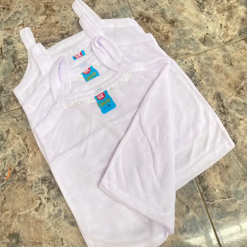Lusinan Kaos Dalam Anak Remaja SD SMP Singlet Dalaman Sandatan Renda Size M L XL 3L 5