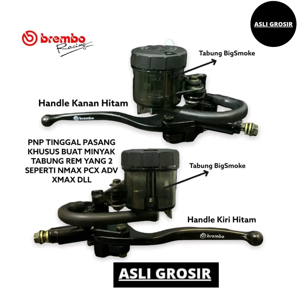 MASTER REM BREMBO SET TABUNG BIG SMOKE NMAX OLD PCX XMAX ADV NMAX NEW