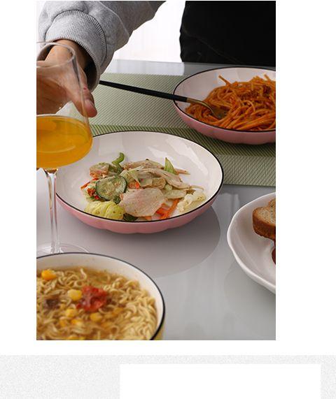 Product Introduction of [3477 Repurchases] 2-Person Bowl and Plate Set Household Japanese Style Tableware Creative Personality Ceramic Bowls and Plates Couple Set Bowl and Chopsticks Combination 9