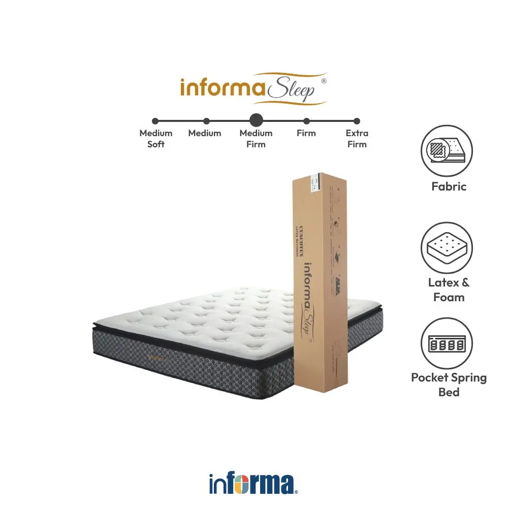 Informa Matras Informa Kasur Roll Packed - Cuscotex Matras Tidur Alas ...