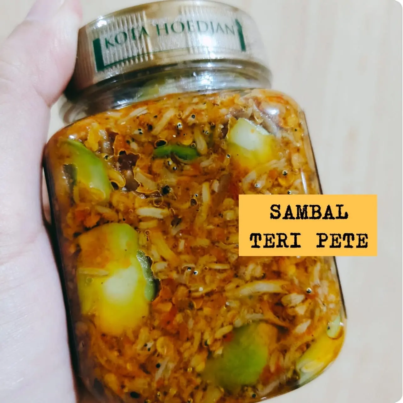 SAMBAL KOTA HOEDJAN - Sambal Teri Pete