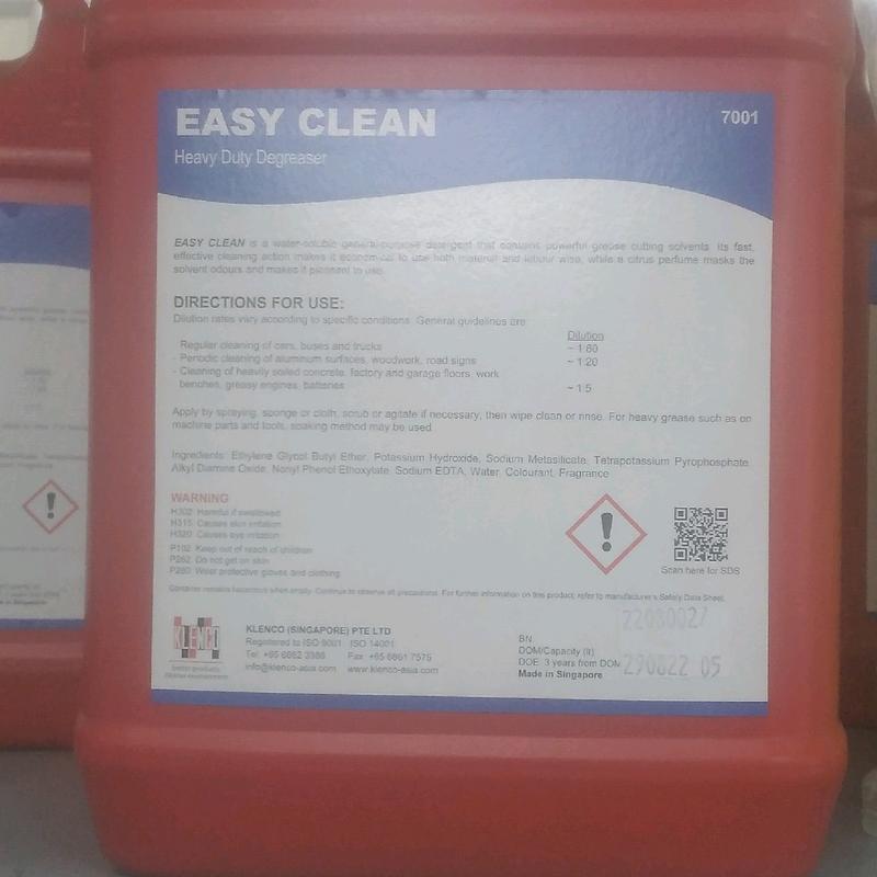 Hóa chất tẩy dầu mỡ động cơ Easy clean klenco 2