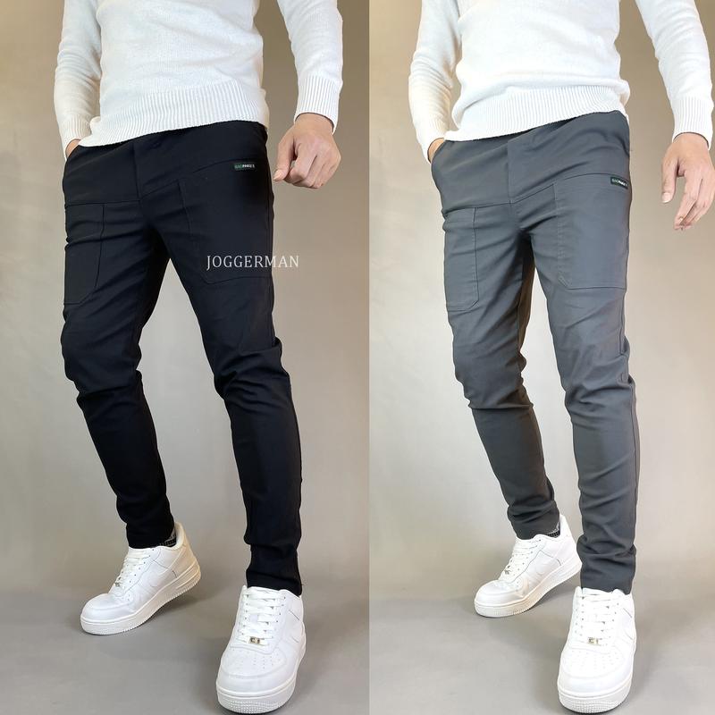 Combo 2 quần Jogger 6 túi, trẻ trung năng động, thoải mái, JG01 Kaki Nam Sport