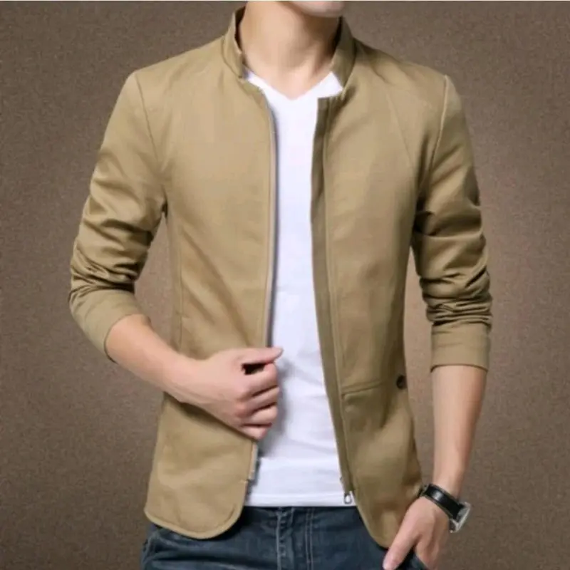 jaket blazer pria Semi Formal Katun Tebal Nyaman 1