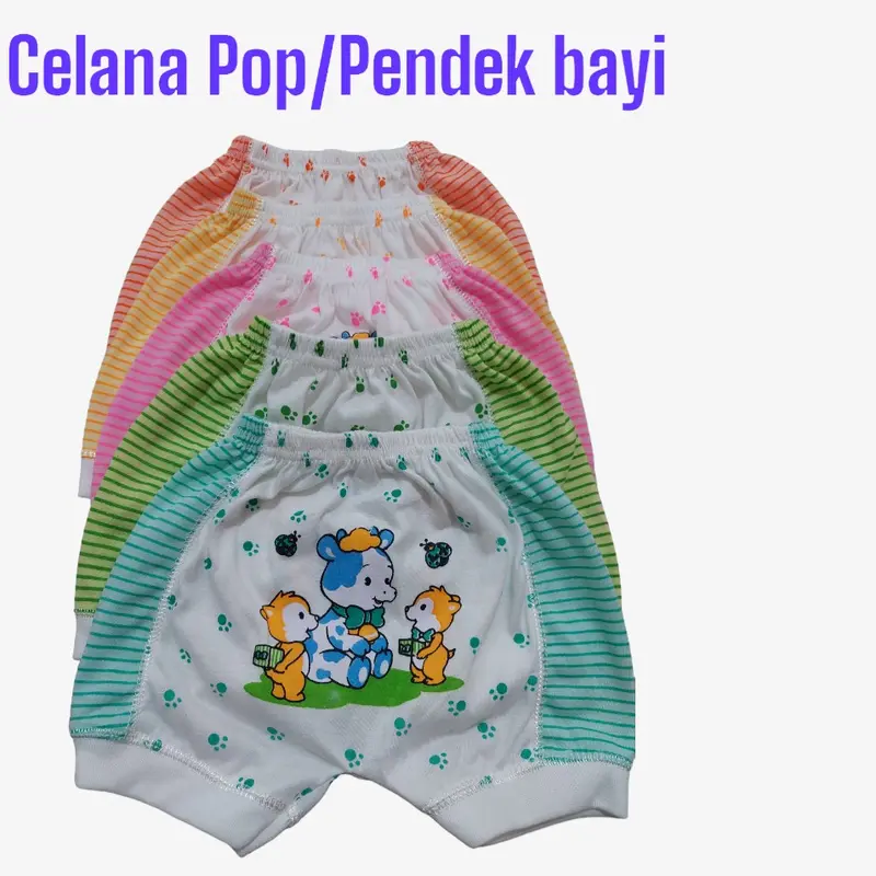 30rb-an 6PCS CELANA PENDEK BAYI 3-12BLN 4