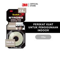 Gambar 3M™ Scotch® Double Sided-Mounting Tape, Strong, 1M menahan hingga 4.5kg, 1 pc, 12 mm x 1.5 m, Untuk pengunaan dinding dalam ruangan - 1pcs dari 3M Indonesia Official Kab. Tangerang 1 Tokopedia