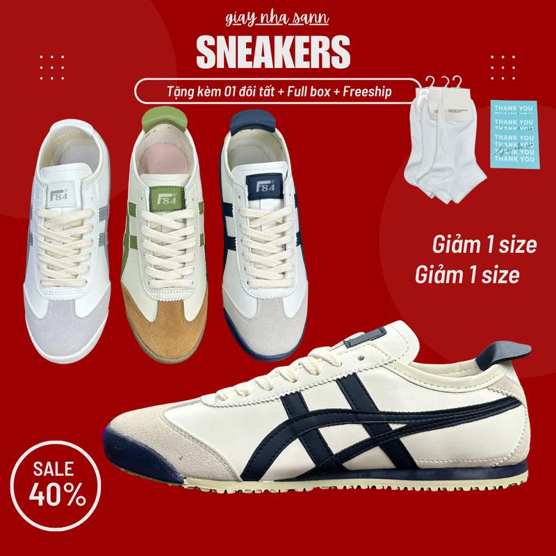 Giày Thể Thao Nam Nữ "Oniichan Til Gê 1"  03 Màu Hottrend In 3D Sắc Nét Tăng Chiều Cao 3.5-4cm.Full Size 36-43 Sneaker Shoes Đế Bằng Sport giay samba